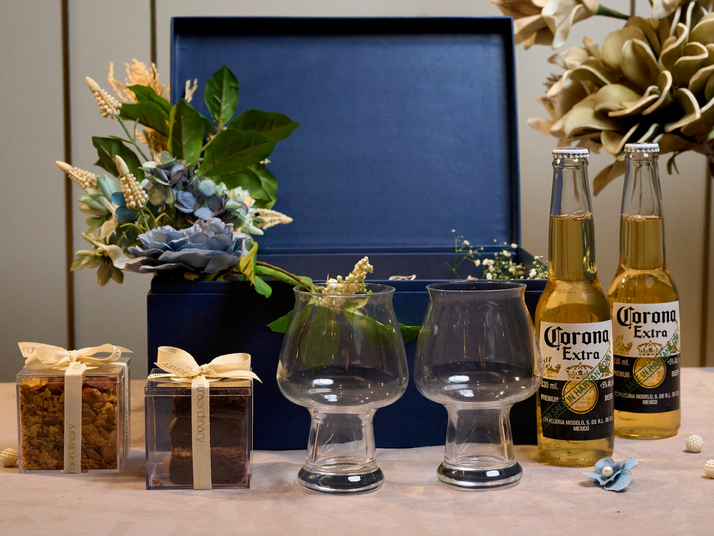 Blue Beer Box