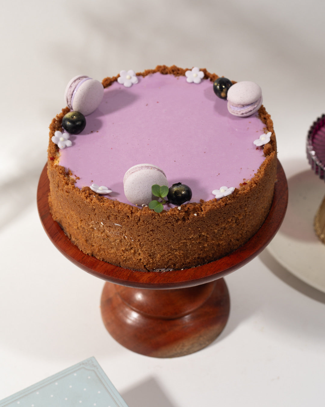 Mix Berry Baked Cheesecake