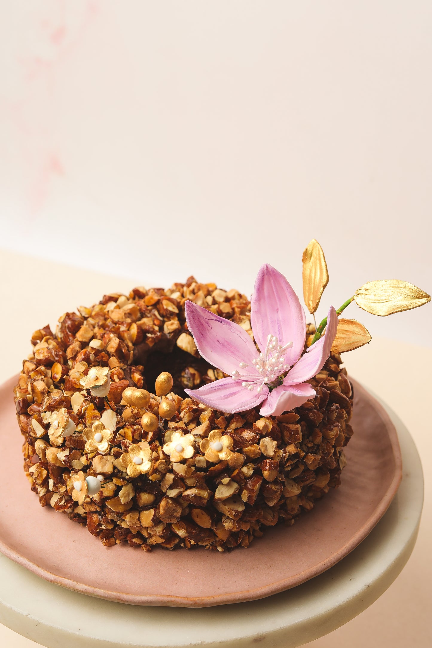 Almond Nougat Cake