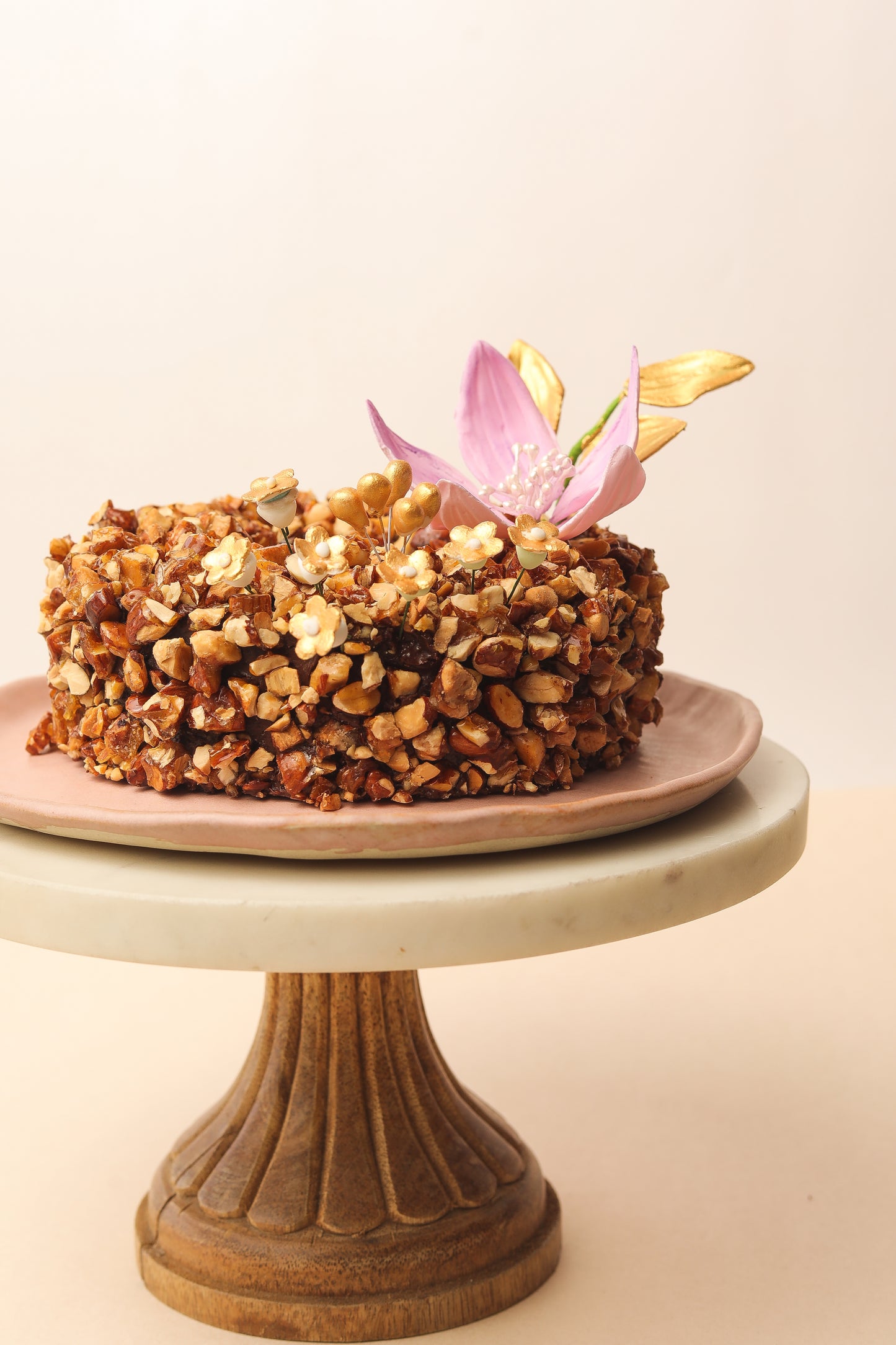 Almond Nougat Cake