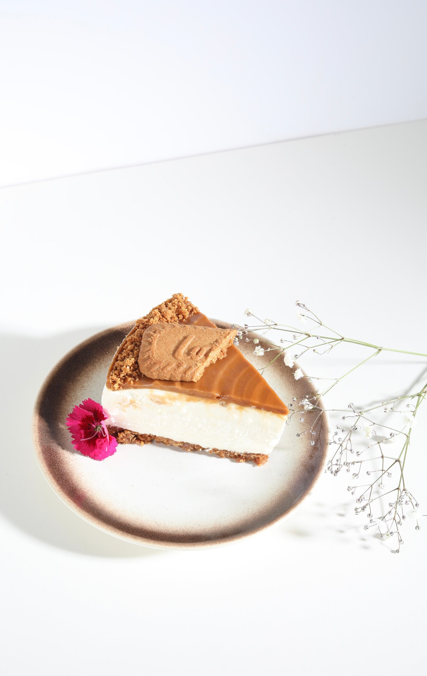 Lotus Biscoff Cheesecake Slice