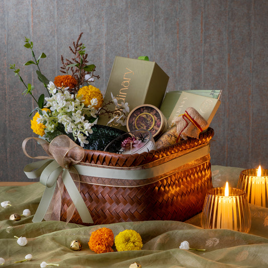 Marigold Glow Gift  Basket