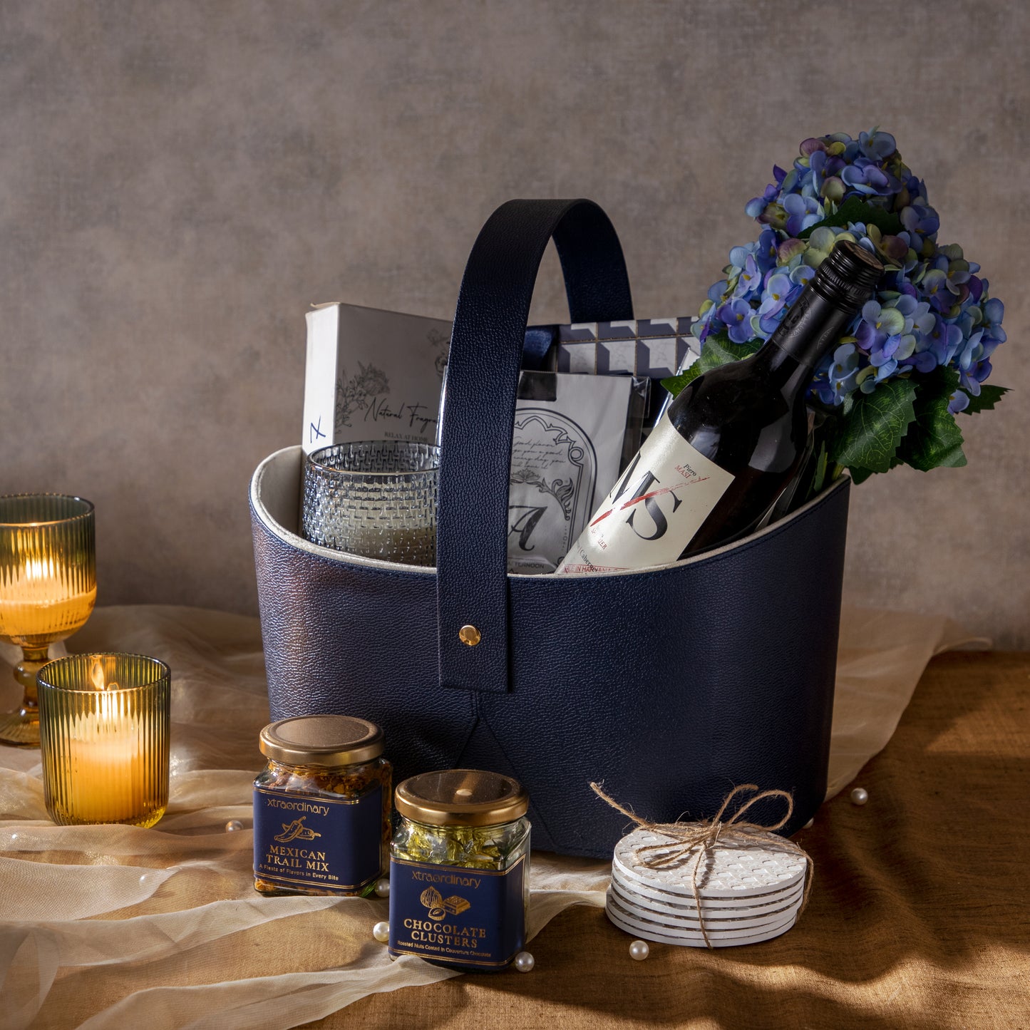 Sapphire Soiree Gift Basket