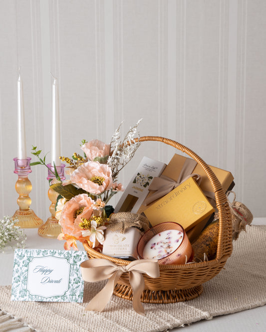 Blush & Bloom Gift Basket