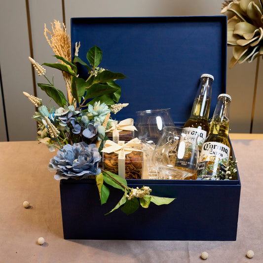 Blue Beer Box