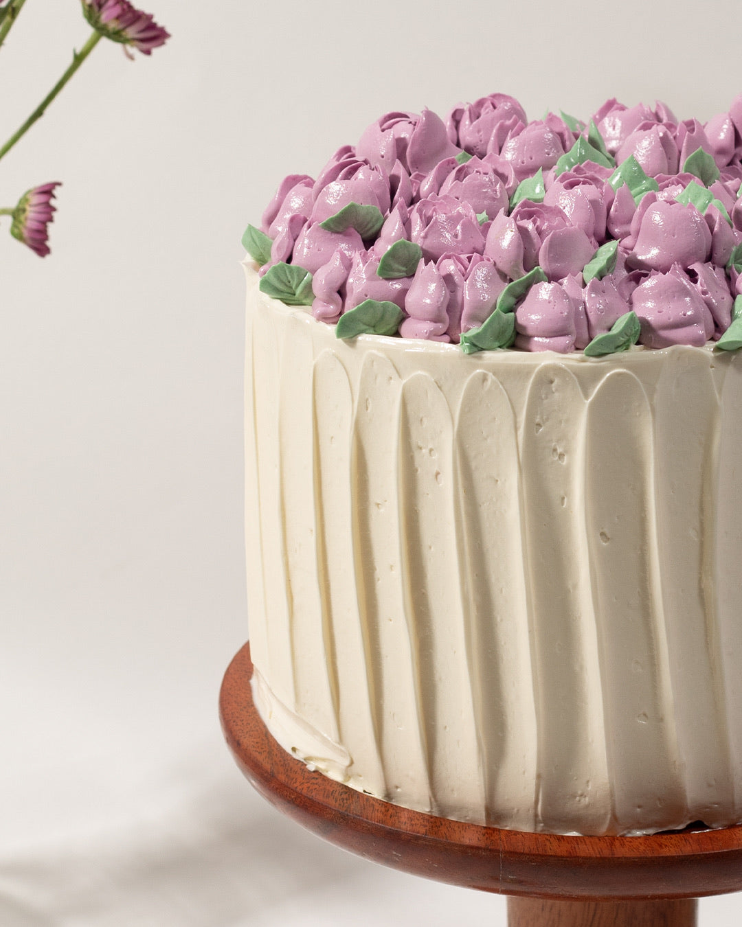 Lavender Flower Cake