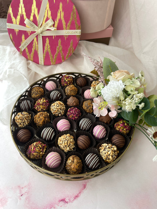 Assorted Chocolate Mirror Platter