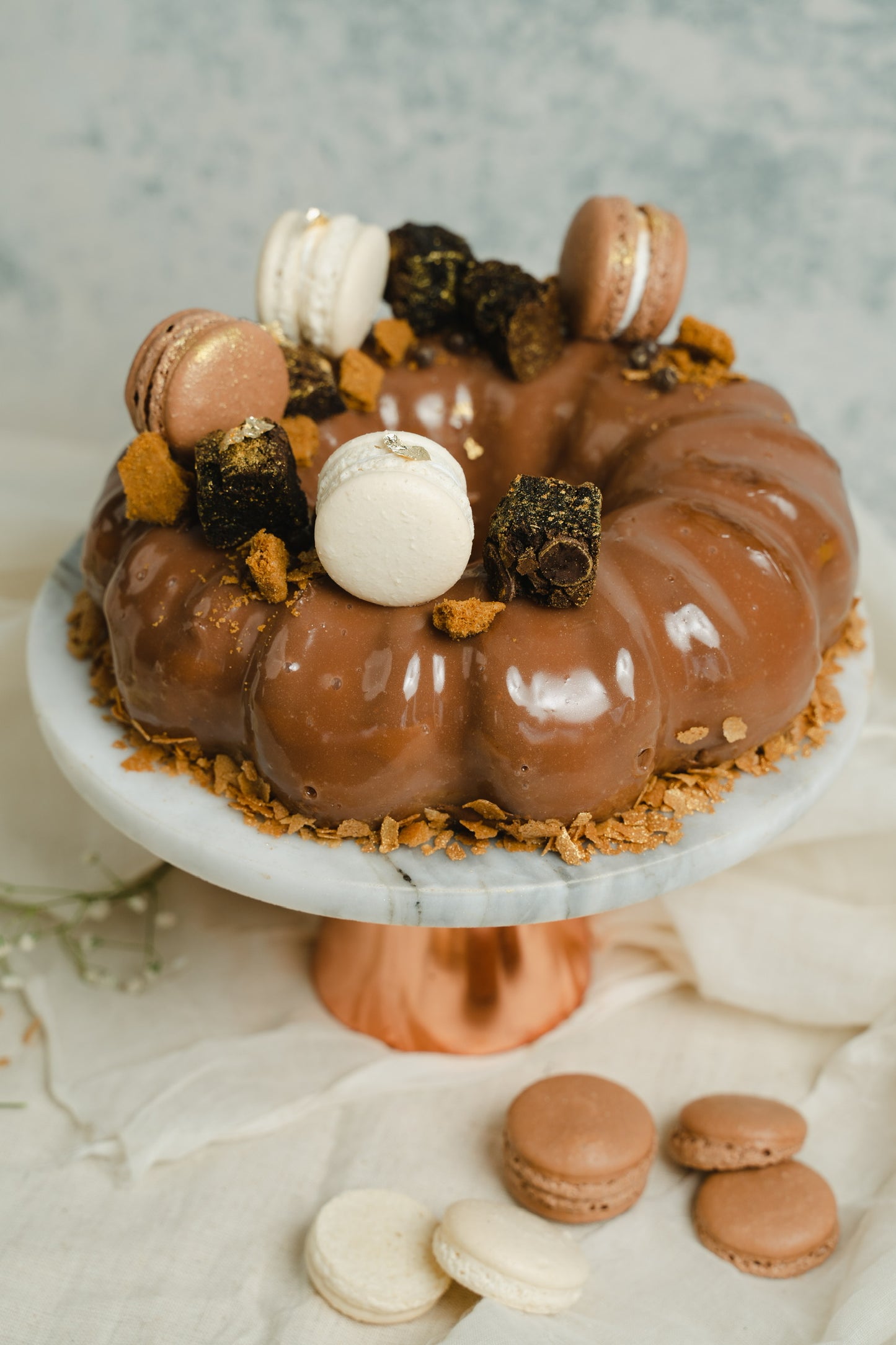 Lotus Biscoff & Brownie Entremet