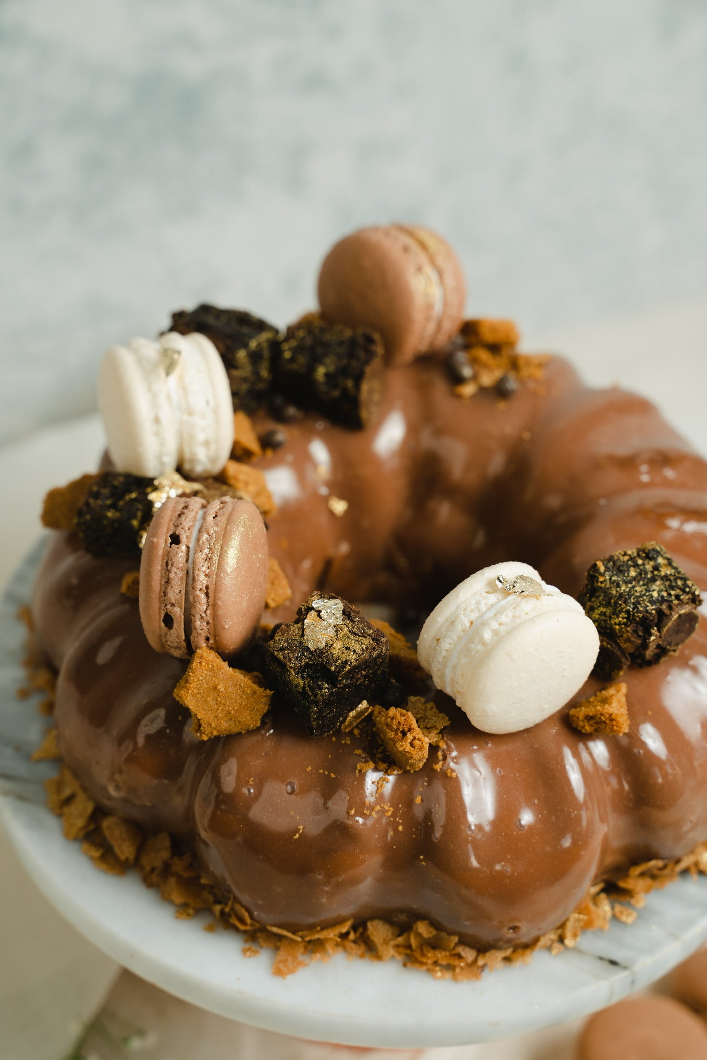 Lotus Biscoff & Brownie Entremet