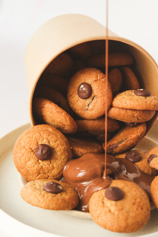 Mini Cookie Tub with Chocolate