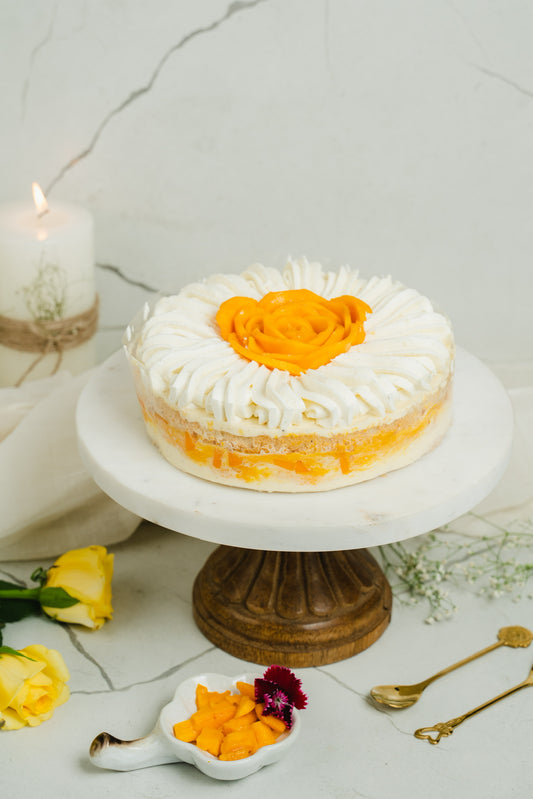 Mango Vanilla Bean Cake