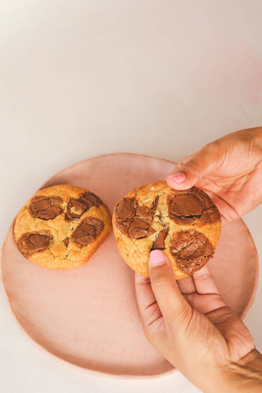 Eggless Chocolate Chunk Cookie