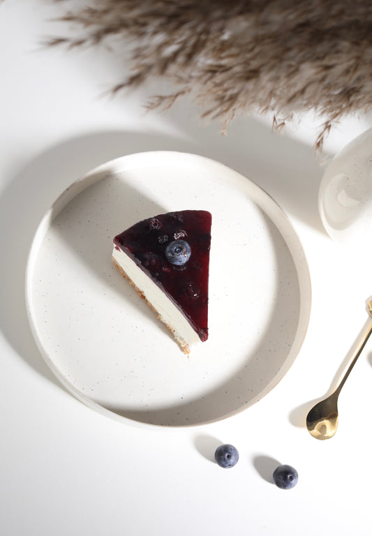 Blueberry Cheesecake Slice