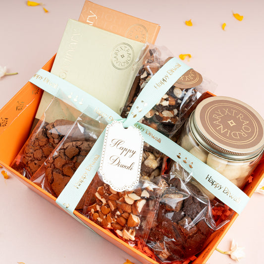 Orange Foil Hamper