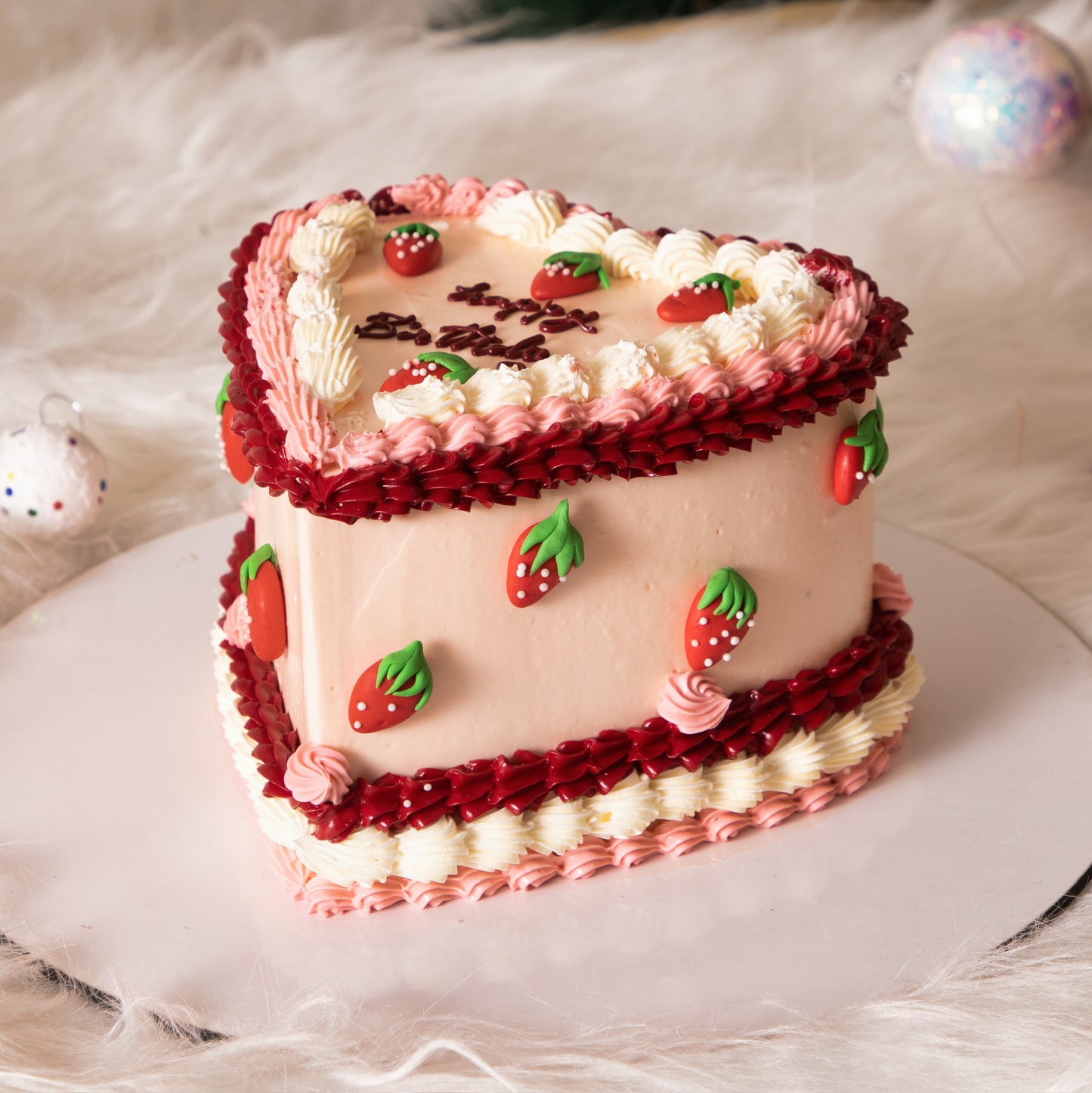 Strawberry Cream Cake