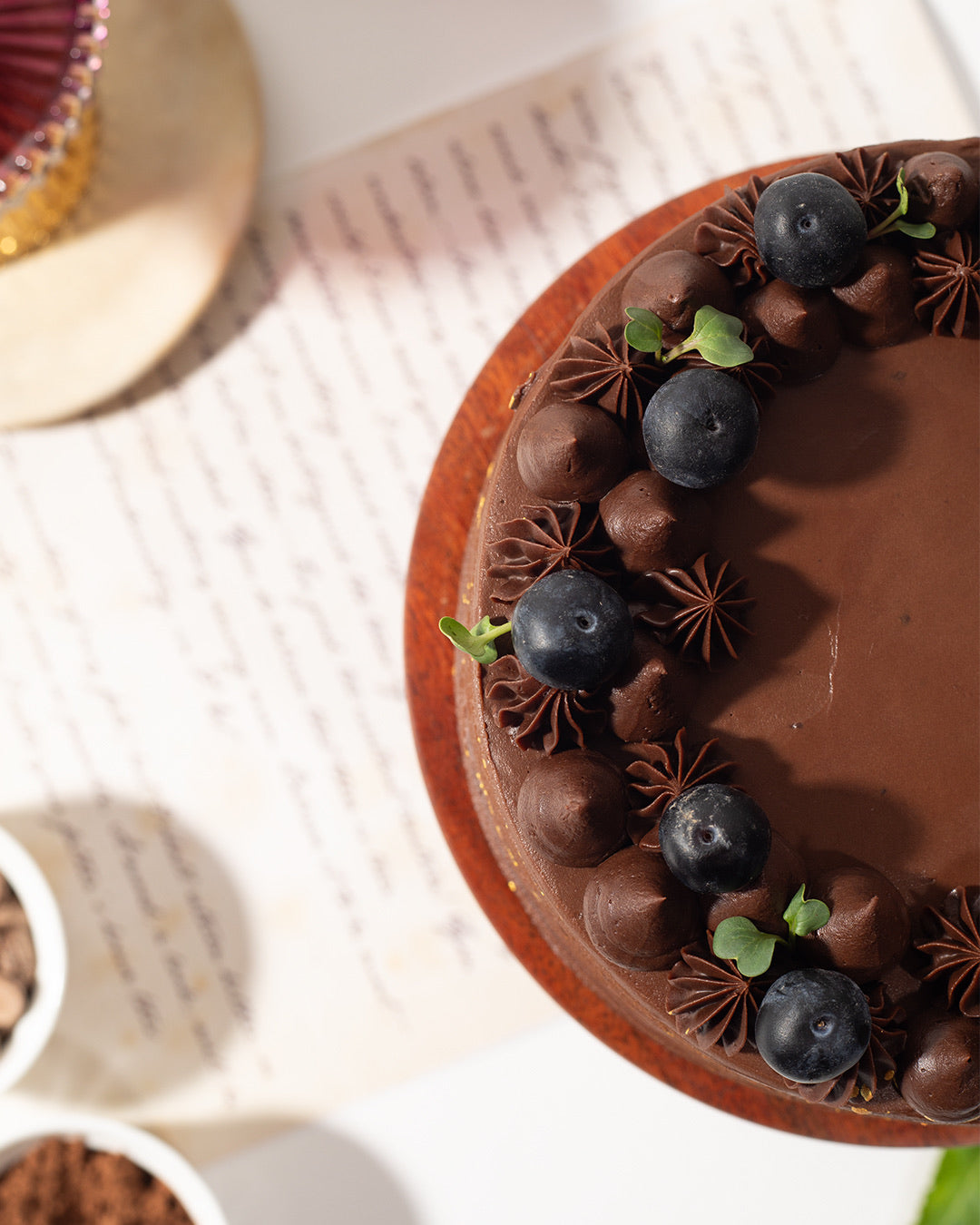 Chocolate & Berry Caake