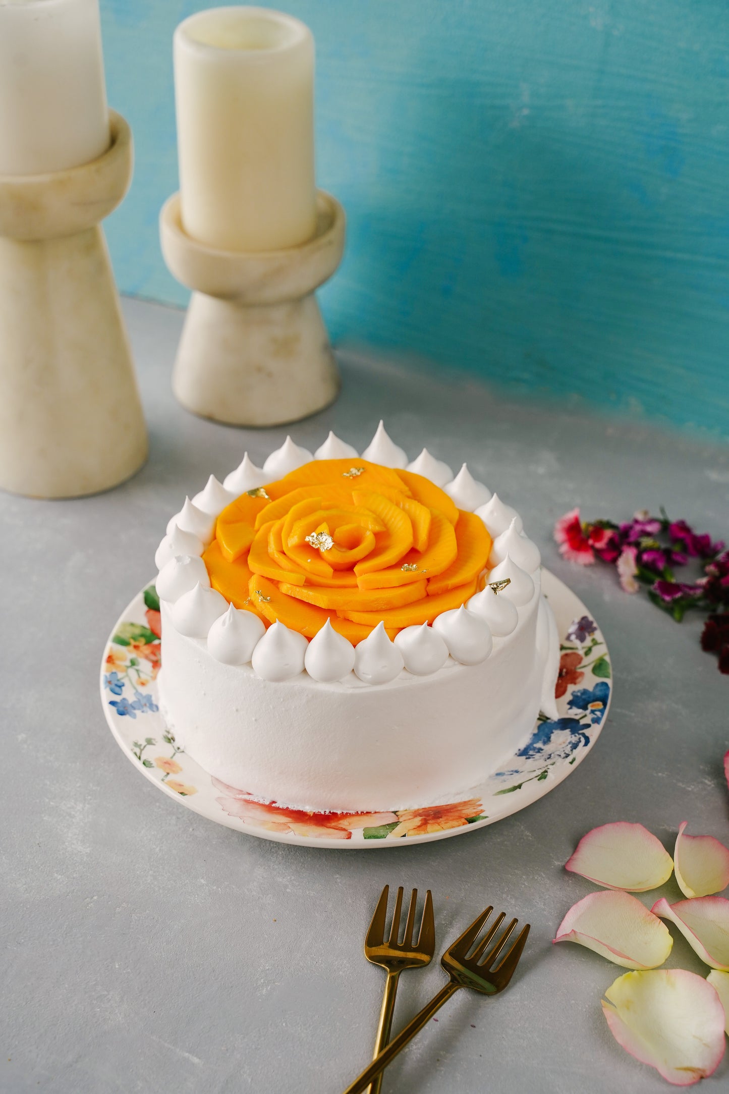 Fresh Mango Gateau